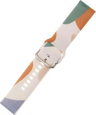 Produktbild von Strap Moro für Samsung Galaxy Watch 40 / 41 / 42 / 43 / 44 mm Silikonarmband Uhrenarmband - Muster 11