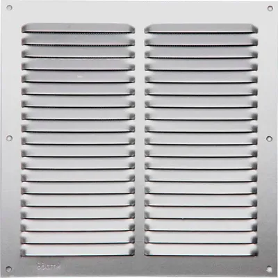 Image de Grille d'aération Fepre 200x200 Mm Argent Argent One Size