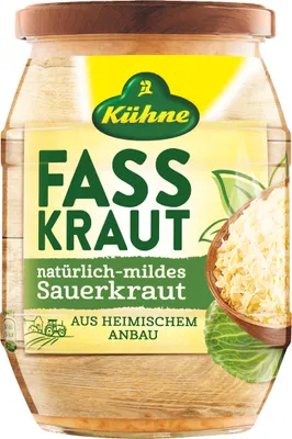 Produktbild von Kühne Fasskraut natürlich mild ATG 650g