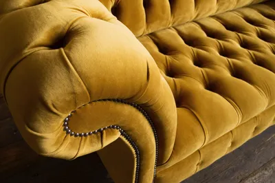 Produktbild von Chesterfield Design Luxus Polster Sofa Couch Sitz Garnitur Leder Textil Neu #169
