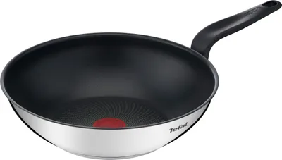 Obrázok produktu pre Tefal E3091904, Kolo, Čierna, Nerezová oceľ, Nerezová oceľ, Keramický, Elektrický, Plyn, Indukčná, Čína, 28 cm