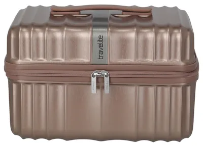 Produktbild von travelite Paros Beauty Case Cappuccino altrosa