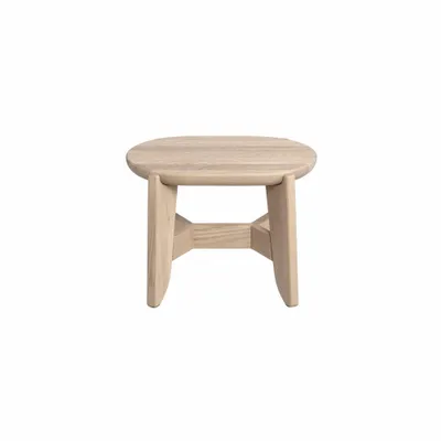 Produktbild von Blomus Tritthocker Eli Farbton Holz, Hocker, Eiche, Weiß, 42 x 30 x 30 cm, 66511