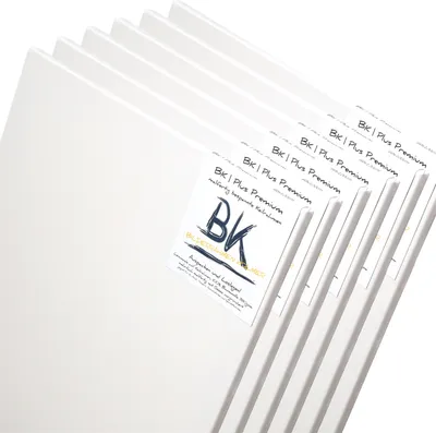Produktbild von 6 B.K. PLUS  Leinwände | 80x80 cm | auf Keilrahmen, 100% Baumwolle