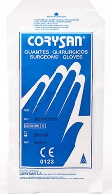 Produktbild von Corysan Sterile Latex Sterile OP-Handschuhe Größe 8,5 2u