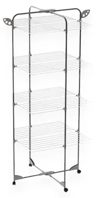 Immagine prodotto di Stendibiancheria con ruote per bagno 68x68xH155 cm