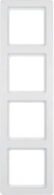 Immagine prodotto di Cornice Berker, quadrupla, Q.1, bianco polare, velluto, 1 pz.