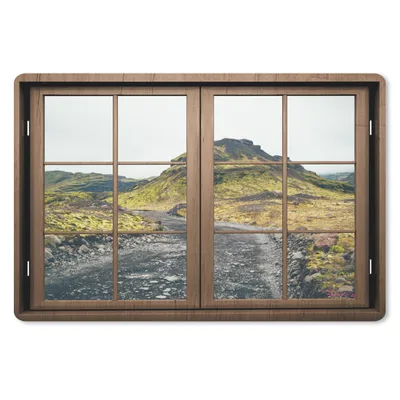 Produktbild von MuchoWow® Mauspad Mousepad Aussicht - Berg - Steine 27x18 cm - Mousepads - Maus Mat - Pad - Mausunterlage - Büroartikel - Desk Matten