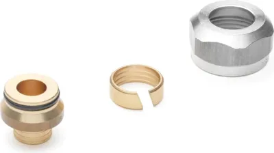 Image de Raccord à bague de serrage REHAU, 10,1 x 1,1, 1 pièce.
