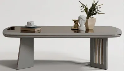 Obrázok produktu pre Elegantný dizajnový konferenčný stolík – moderný stolík do obývačky