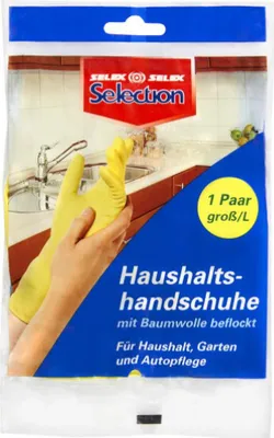 Produktbild von Selection Haushaltshandschuhe 1 Paar Größe L