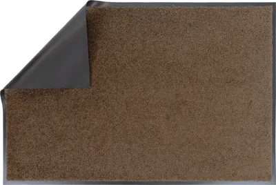 Produktbild von Primaflor Schmutzfangmatte CLEAN Braun 90x150cm - 13 Farben & 6 Größen - Strapazierfähige Türmatte, Rutschfester Türvorleger, Sauberlaufmatte