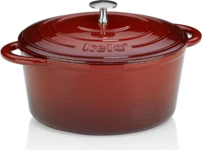 Immagine prodotto di Teglia KELA Calido 4 litri 11,5 cm Ø24 cm rosso/beige