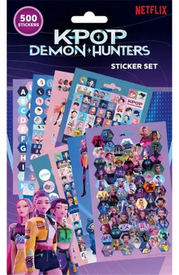 Productafbeelding van KPop Demon Hunters Sticker Pack (500)