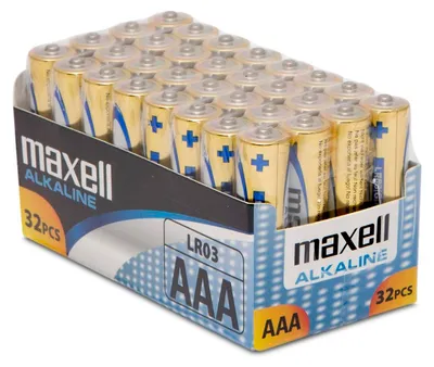 Produktbild von AAA-Batterien Alkaline 1.5V - LR03 Micro-Batterien - 32 Stück - Langlebige Energie für Fernbedienungen & Elektronik [18721S]