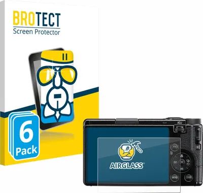 Produktbild von 6x BROTECT Schutzglas für Ricoh GR IV 2025 / HDF Schutzfolie Panzer Folie Glas Display Schutz klar