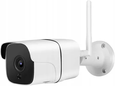 Produktbild von IP-Wi-Fi-Bullet-Kamera 4MP Infrarot mit Audio, SD 128 GB und Bewegungserkennung