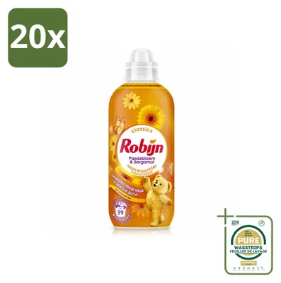 Produktbild von 20 x Robijn Wasverzachter Passionsblume & Bergamotte 780 ml - Vorratspackung - 20 Stücke