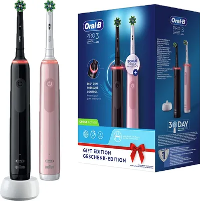 Produktbild von Oral-B PRO 3 3950N DUO schwarz