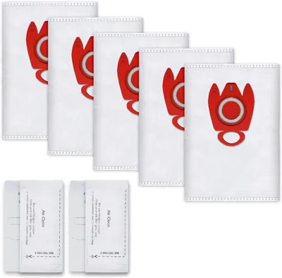 Image de 5 sacs d'aspirateur pour Miele - Incluent un filtre