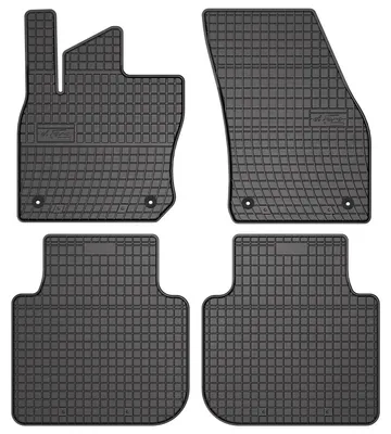 Zdjęcie produktu dla Dywaniki gumowe do Volkswagen Tayron 2024- (SUV) – 4 szt., czarne, dopasowane – Wielganizator SolidPRO