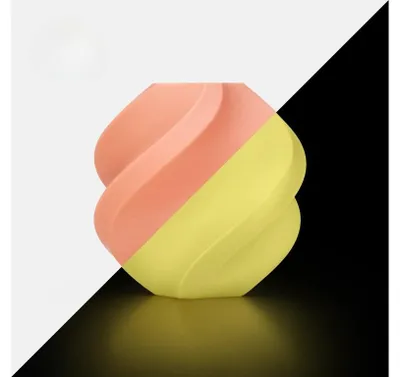 Immagine prodotto di Filamento PLA Glow Arancione, 1,75 mm, 1 kg, per stampa 3D, con bobina