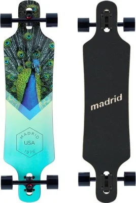 Image de Madrid Spade Peafowl Longboard 39