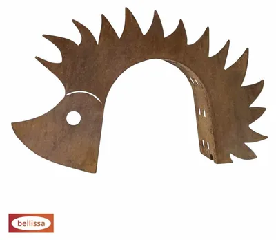Produktbild von Bellissa Igeltor Petzi Corten 31,5 x 19 cm edelrost