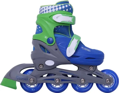 Zdjęcie produktu dla Łyżworolki Street Rider Regulowane Niebieskie Rozmiar 27-30