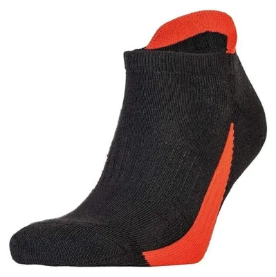 Produktbild von Spiro - Knöchelsocken für Herren/Damen Uni(3er-Pack) FK1676 (42 EU - 45,5 EU) (Schwarz/Rot)