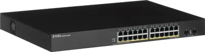 Produktbild von Zyxel GS1900-24HP, Managed, Gigabit Ethernet (10/100/1000), 1U