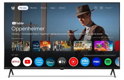 Image de Sharp 43HP5265E TV 109,2 cm (43") 4K Ultra HD Smart TV Wifi Noir