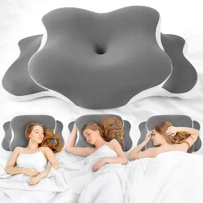 Obrázok produktu pre Ergonomický vankúš pamäťová pena, ortopedický, pre cestovanie