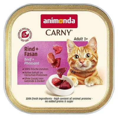 Immagine prodotto di Animonda 85gx32 Adult Rind+Fasan Carny