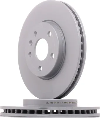 Produktbild von 2x ATE Bremsscheibe 24.0126-0187.1 für OPEL Astra K Sports Tourer (B16) 45 5mm