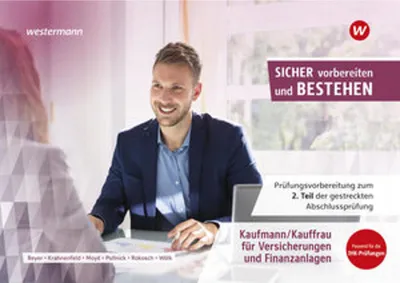 Immagine prodotto di Prüfungsvorbereitung Sicher vorbereiten und bestehen. Kaufmann/Kauffrau Versicherungen/Finanzen Gestreckte Abschlussprüfung Teil 2