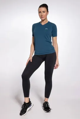 Produktbild von Gatta Active, Sportshirt Damen, Sport T-Shirt Frauen, BREEZE01, Violett, Blau, M