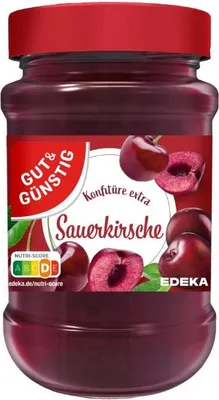 Produktbild von G&G Extra Kirschmarmelade 450 g