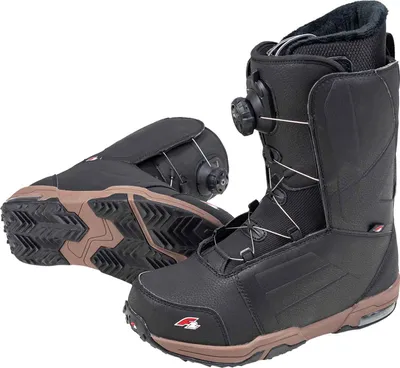 Produktbild von F2  Herren Snowboard Softboots Eliminator Dual TGF Gr. 38 (MP 24,5) Schwarz