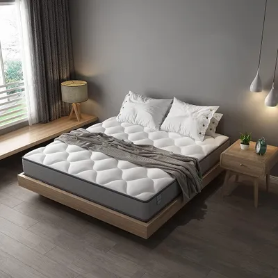 Produktbild von DEWINNER Matratze 90 x 190 cm- Ergonomische Matratze, atmungsaktiv, ultraweich und komfortabel, hohe Rückstellkraft, Federkernmatratze, Höhe 20 cm