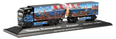 Produktbild von Herpa 122337 - 1/87 MAN TGX GX Getränkekoffer-Hgz - Neu