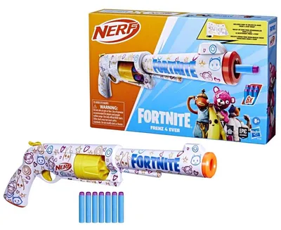 Produktbild von Nerf Fortnite Frenz 4 Ever Blaster, 8 Jahr(e), 99 Jahr(e), Fortnite, 442 g