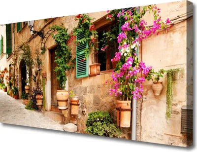 Produktbild von Tulup Leinwand-Bilder 100x50 Wandbild Canvas Kunstdruck Haus Architektur