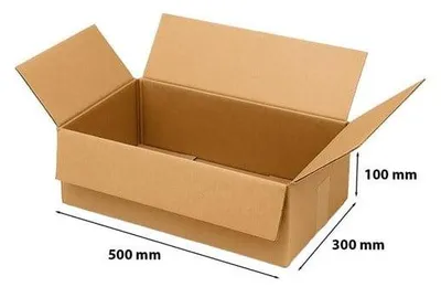 Zdjęcie produktu dla Pudło klapowe 500x300x100mm