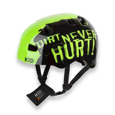 Produktbild von 75 KED Kinderhelm 5 FORTY, grün-schwarz