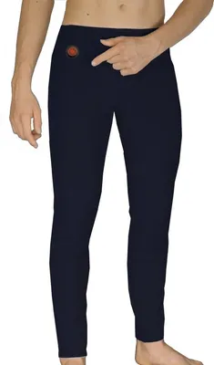 Produktbild von Glovii GP1M, Lange Unterhosen, Erwachsener, Männlich, Schwarz, Rot, Einfarbig, M
