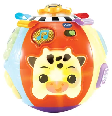 Image de VTech : Jouet interactif pour bébé, balle en forme d'animal