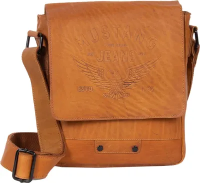 Produktbild von MUSTANG Leder Umhängetasche Valencia Assis Shoulderbag Cognac hellbraun