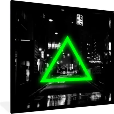 Produktbild von MuchoWow® Gerahmtes Poster Spiele - Controller - Grün 40x40 cm - Poster mit Schwarzem Bilderrahmen Wandposter Rahmen Foto Bilder - Mit Rahmen - Wanddekoration Schlafzimmer