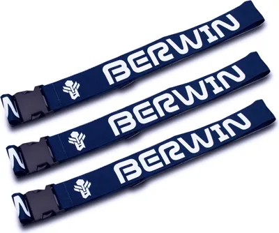 Produktbild von Berwin 3er Set Kofferband Blau MS-17168